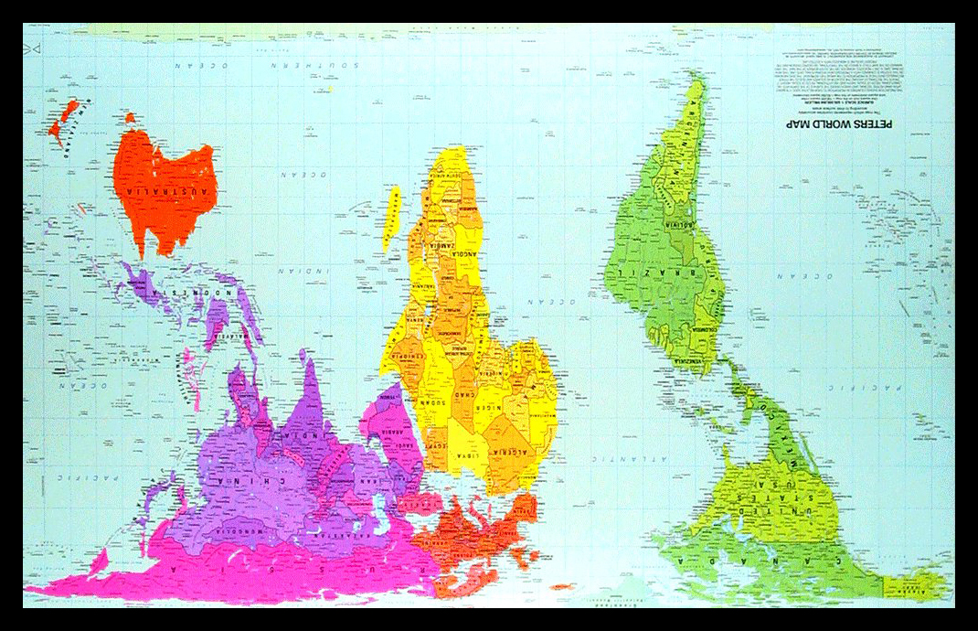 Alternative maps of the world – Panfilo